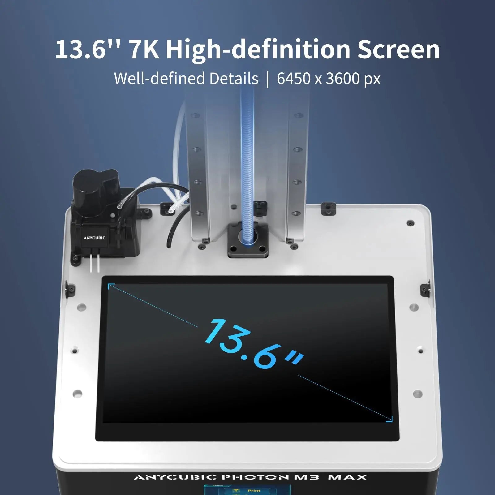 ANYCUBIC Resin 3D Printer, Photon Mono 2 3D Printer with 6.6" Monochrome LCD Screen Fast Printing, Upgraded LighTurbo Matrix, 6.49'' x 5.62'' x 3.5'' (HWD) 3D Printing Size - i3dyou