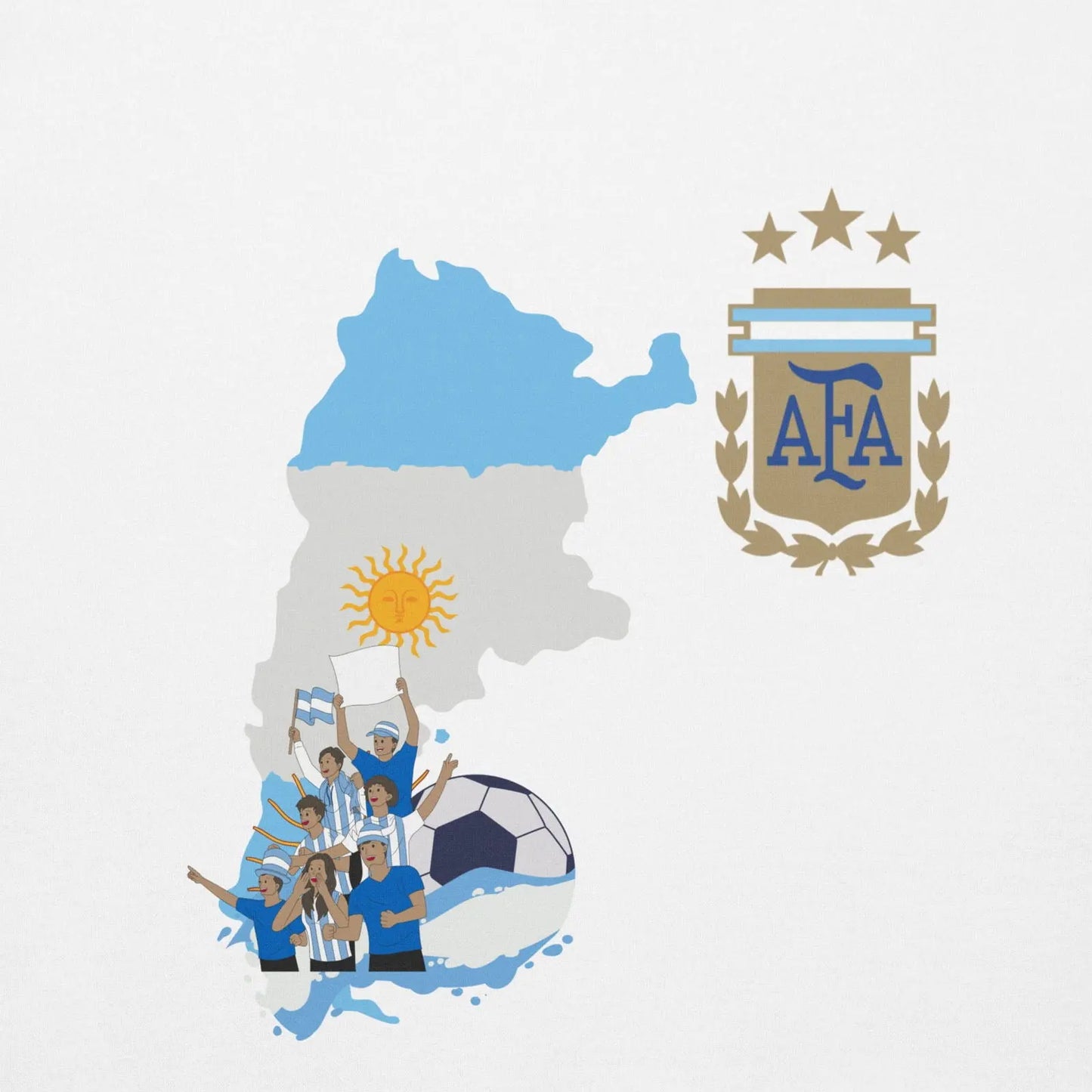 Argentina National Soccer Team lover Fans Hoodie - i3dyou