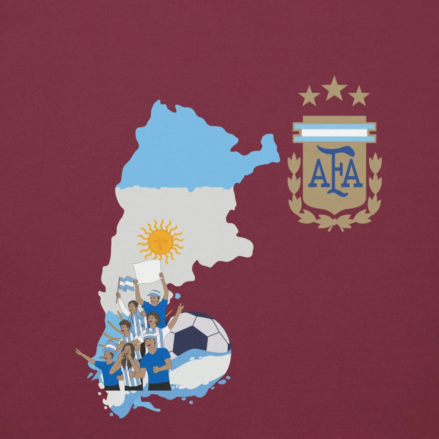 Argentina National Soccer Team lover Fans Hoodie - i3dyou