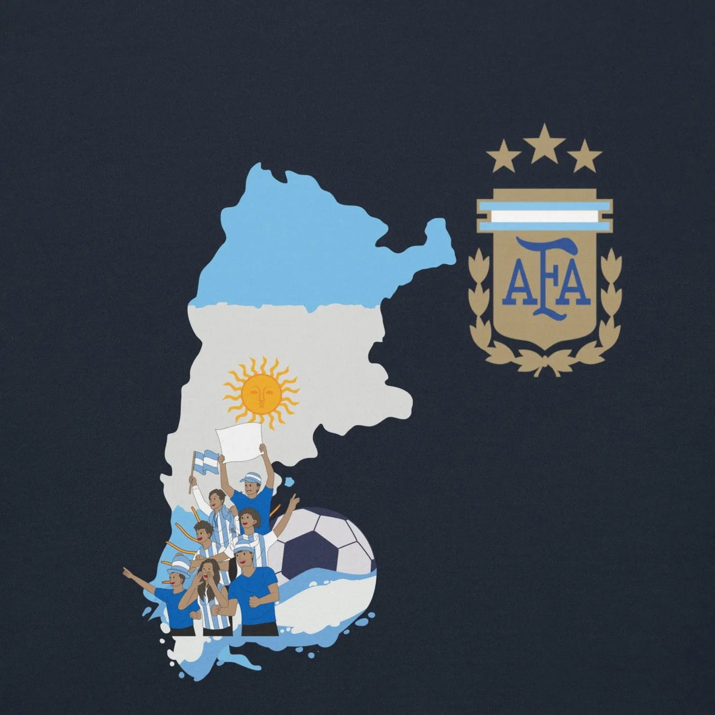 Argentina National Soccer Team lover Fans Hoodie - i3dyou