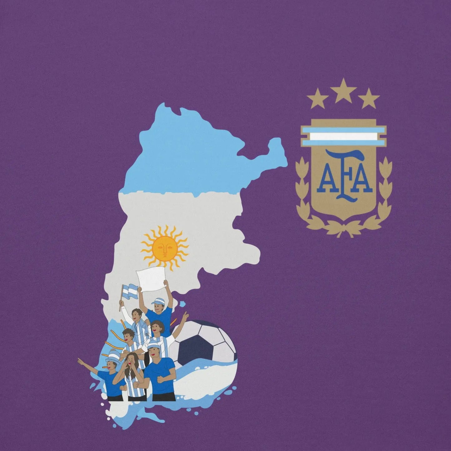 Argentina National Soccer Team lover Fans Hoodie - i3dyou