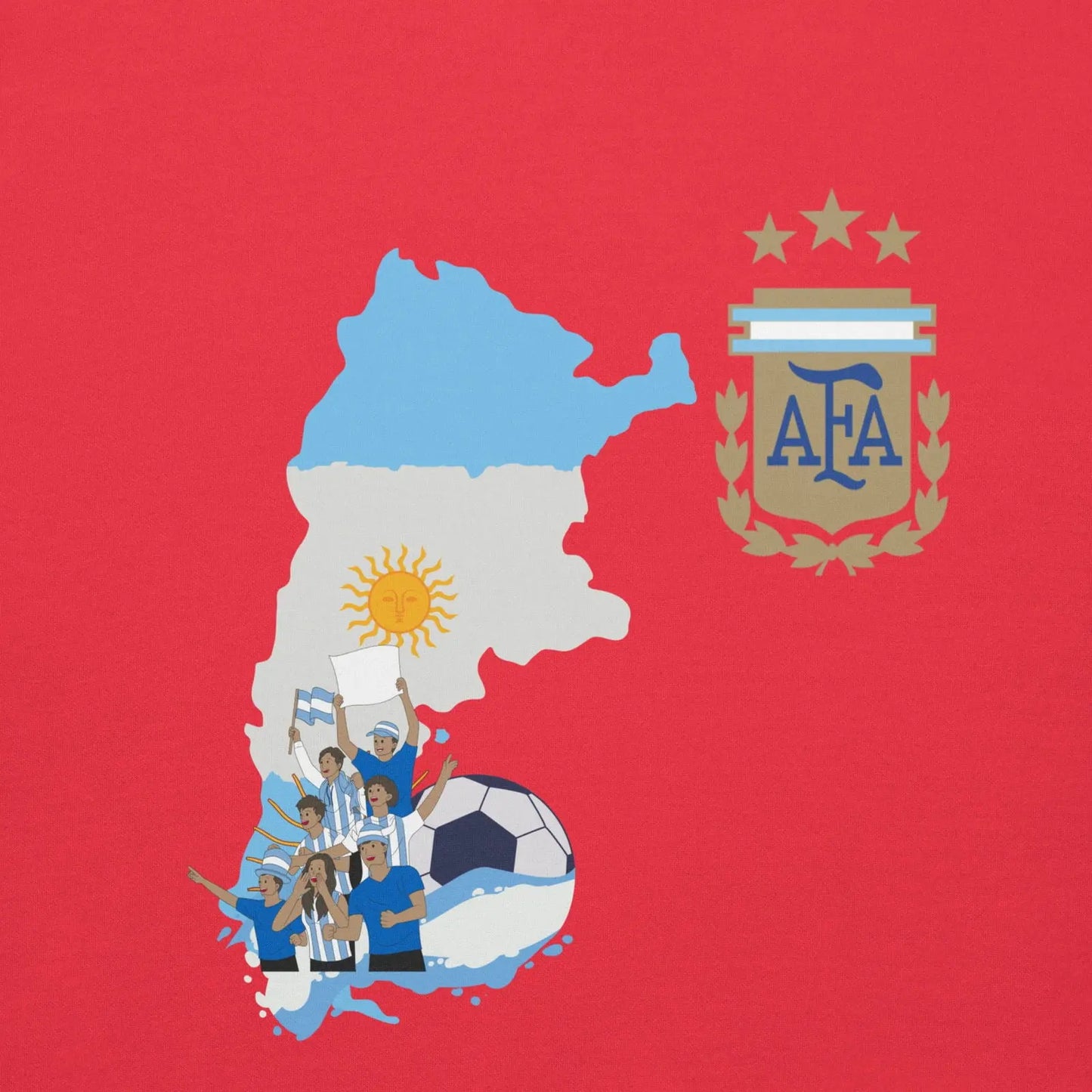 Argentina National Soccer Team lover Fans Hoodie - i3dyou