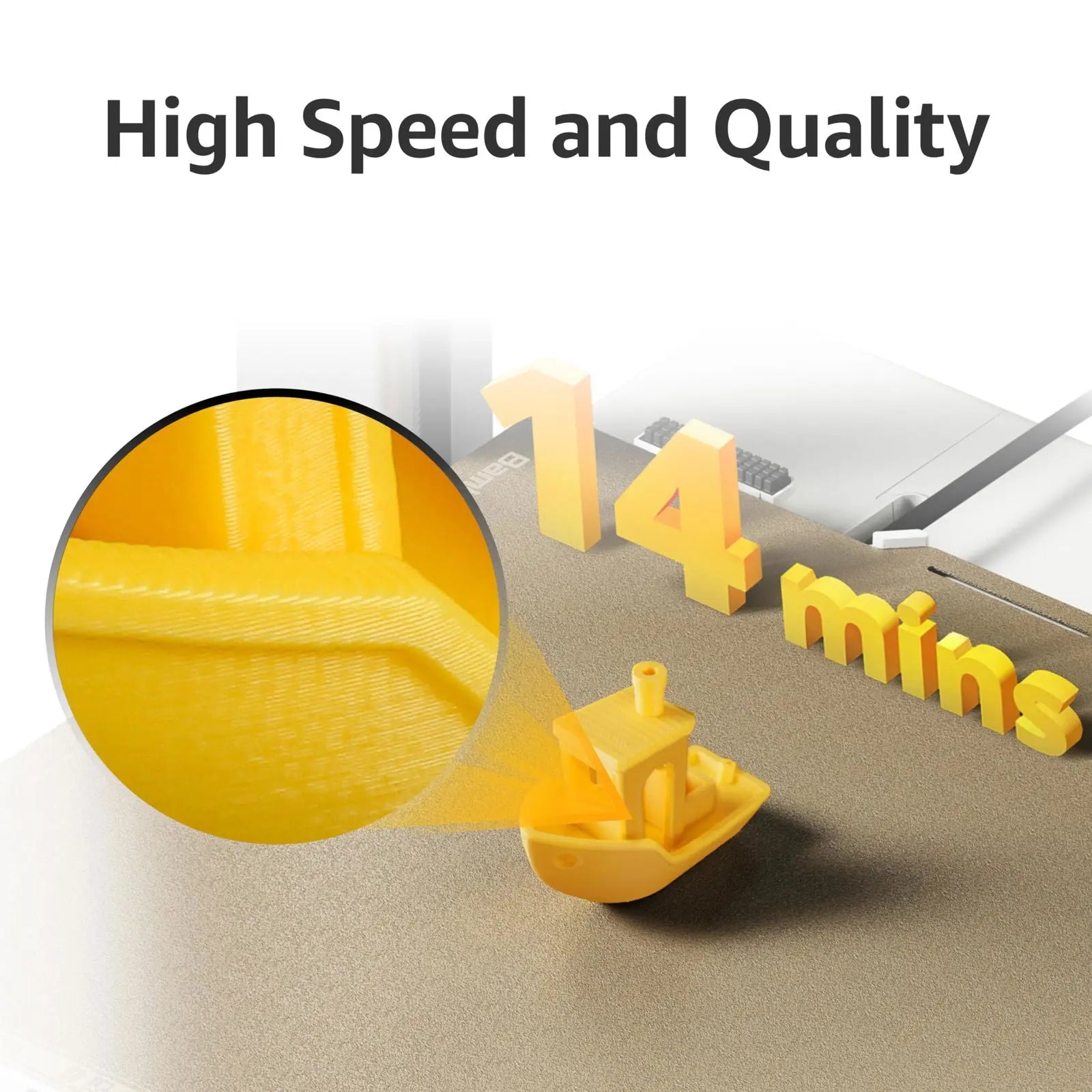 Bambu Lab A1 Mini Combo, A1 Mini 3D Printer and AMS lite, Support Multi-Color 3D Printing, High Speed & Precision, Full-Auto Calibration & Active Flow Rate Compensation, ≤48 dB Quiet FDM 3D Printers - i3dyou