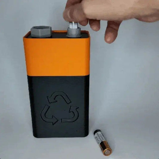 Battery Recycle Container 3d Stl file i3dyou