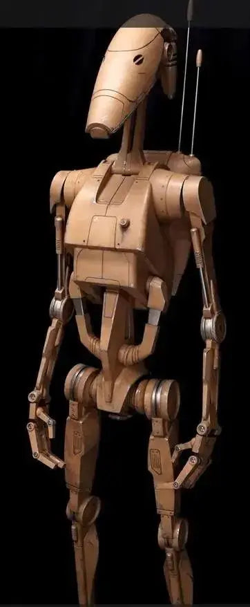 Battle Droid Star Wars B1-series Full Size Printable Fan Art Battle Droid 3D Model Print Files STL File Set - i3dyou