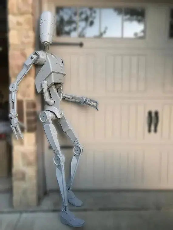 Battle Droid Star Wars B1-series Full Size Printable Fan Art Battle Droid 3D Model Print Files STL File Set - i3dyou