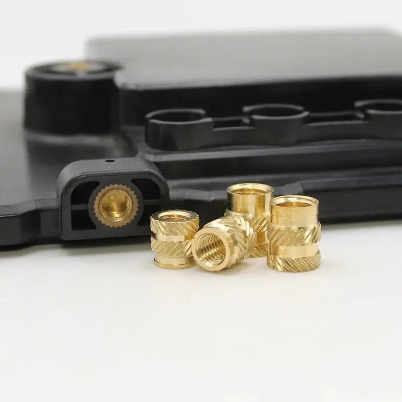 Brass Threaded Insert Nut Kit M2 M2.5 M3 M4 M5 M6 M8 Hot Melt Heat Knurled Embed Injection Copper Insertnut for 3D Print Plastic - i3dyou
