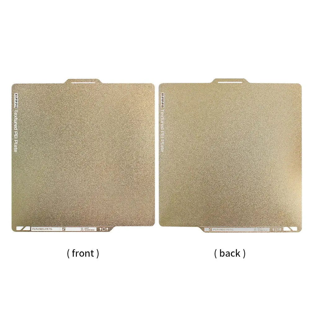 Build Plate PEI Bed For Bambu Lab X1/P1P/P1S Texture Double Sided PEI Spring Steel Sheet - i3dyou