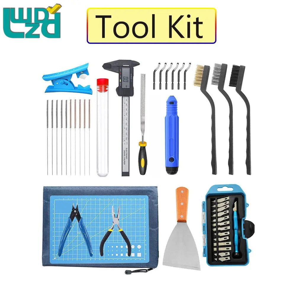 Carving Tool DIY Deburring Trimming Knife 3D Model Grinding Edge Cutter Files Brush Scraper Caliper Engraving  3D Printer Parts - i3dyou