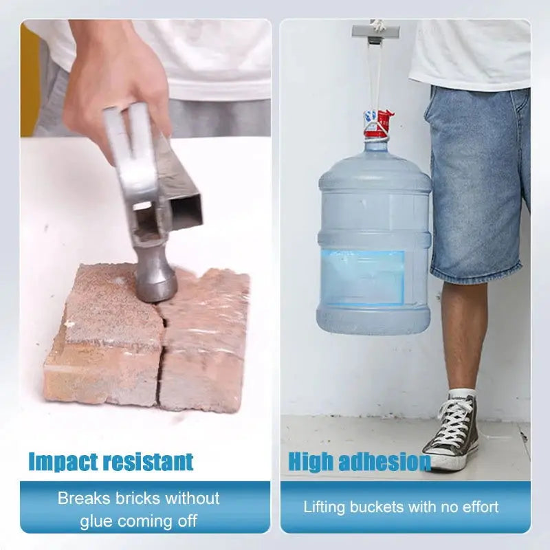 Cold Welding Glue Metal Repair Adhesive Heat Resistance AB Sealant High Strength Magic Plastic Repair Casting Adhesive Agent - i3dyou