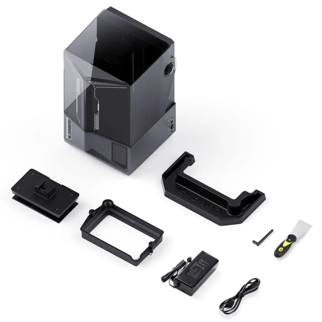 ELEGOO Saturn 4 Ultra 12K Resin 3D Printer, with Smart Automatic Leveling, 10-Inch 12K Monochrome LCD, 150mm/h Faster Printing Speed,8.62x4.84x8.66 Inch Printing Size - i3dyou