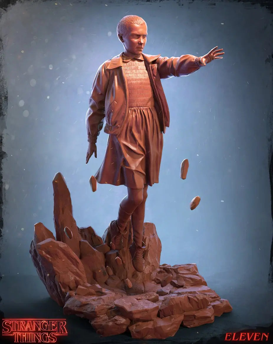 Eleven stranger things Character 3d print file - i3dyou