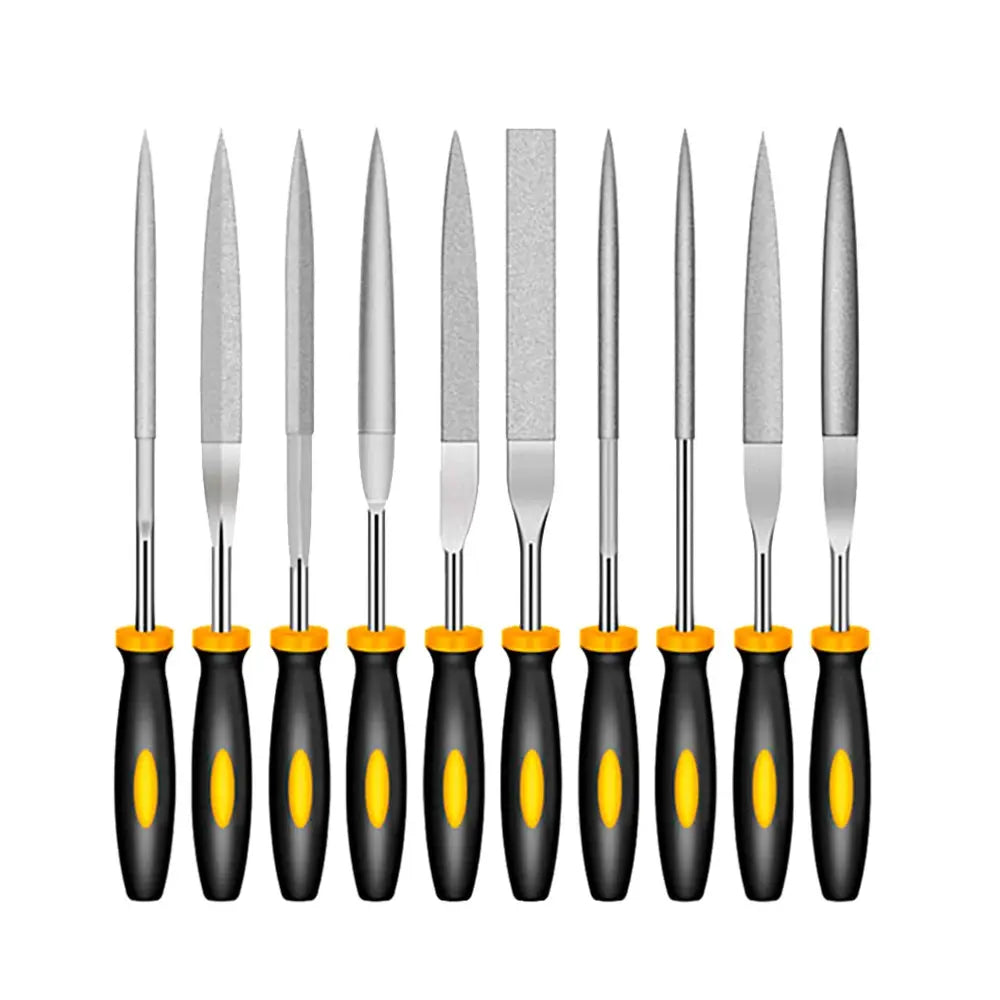 Engraving File set Needle Deburring Kit Sanding Tools DIY 3D Printer Parts Grinding Trimming Tool 3D Model File Cutter Scraper - i3dyou