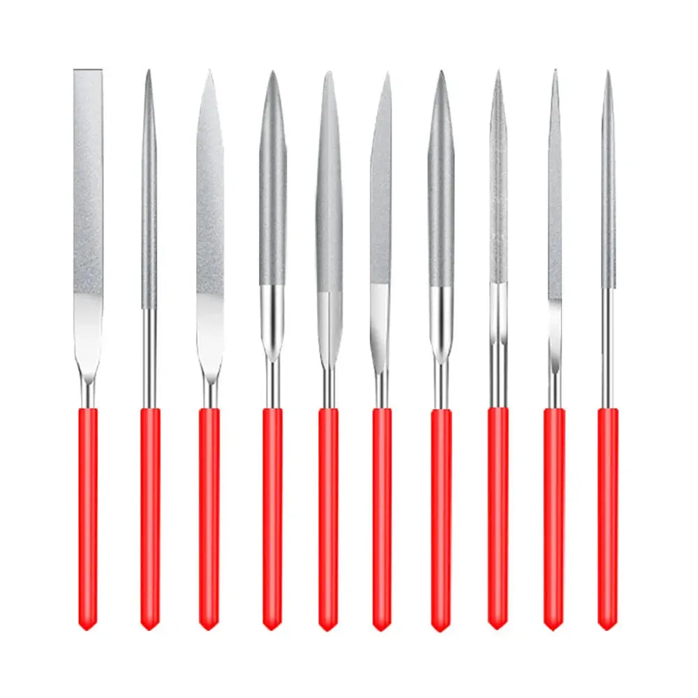 Engraving File set Needle Deburring Kit Sanding Tools DIY 3D Printer Parts Grinding Trimming Tool 3D Model File Cutter Scraper - i3dyou