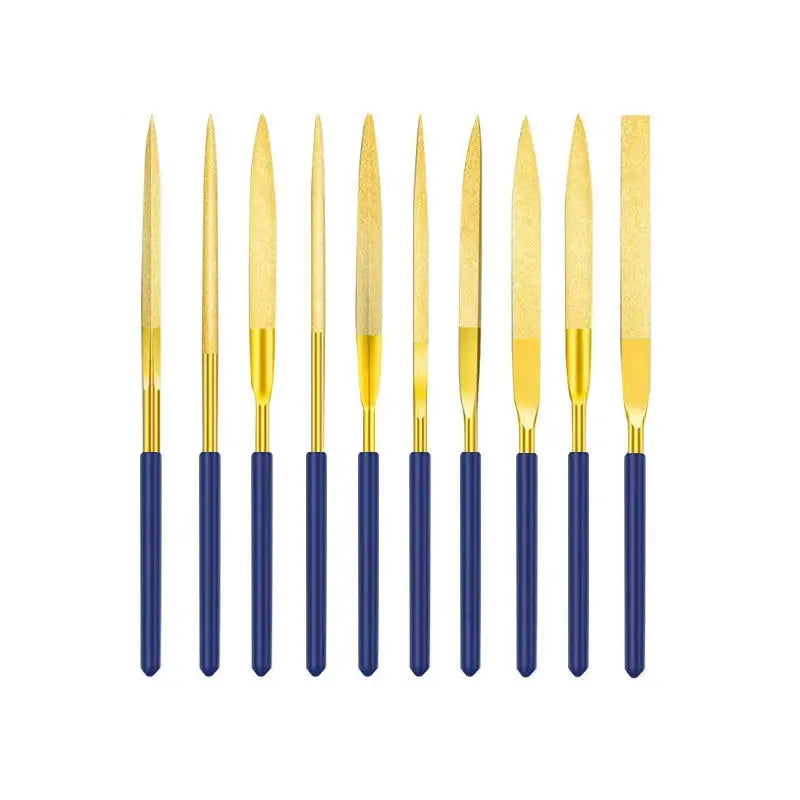 Engraving File set Needle Deburring Kit Sanding Tools DIY 3D Printer Parts Grinding Trimming Tool 3D Model File Cutter Scraper - i3dyou