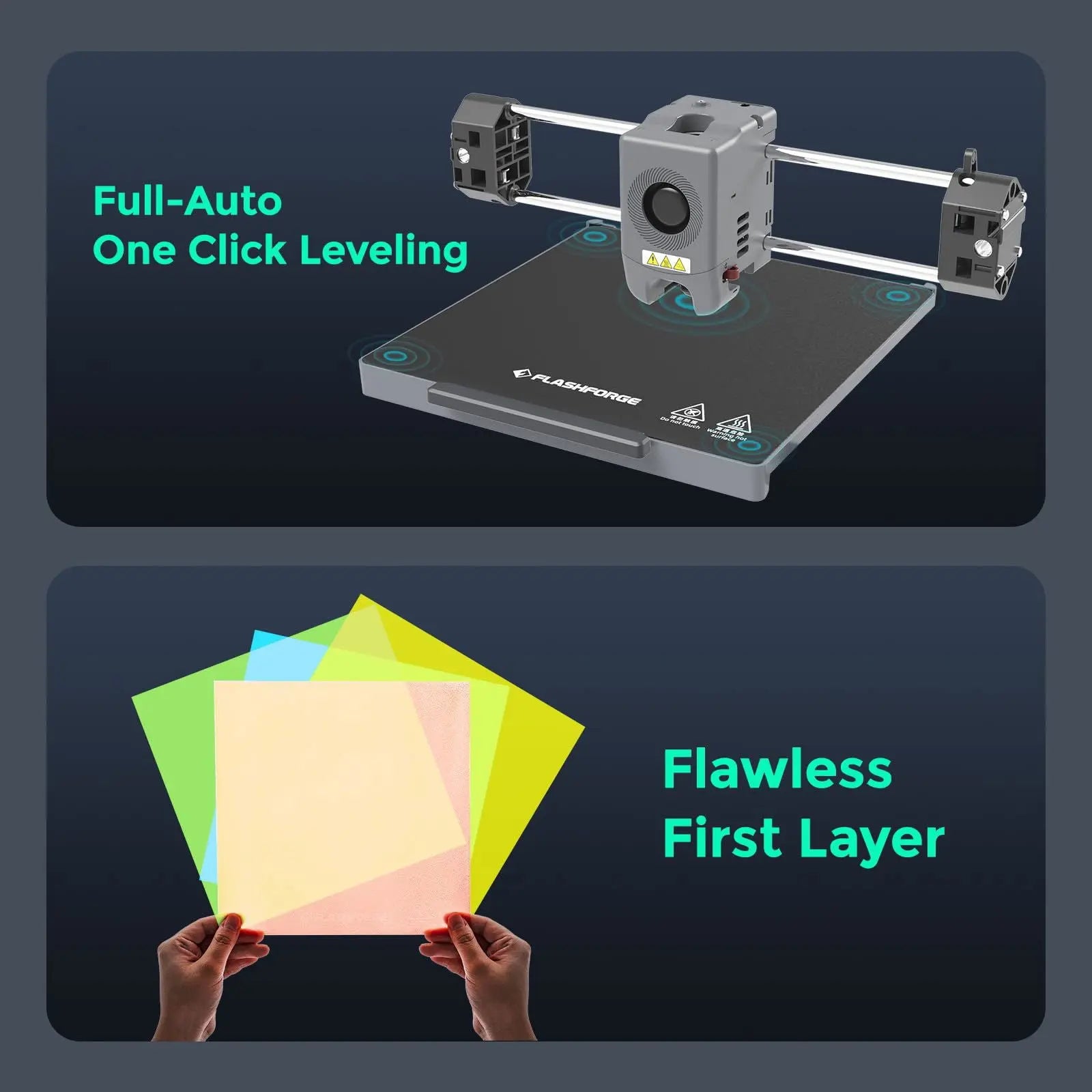 FLASHFORGE Adventurer 5M 3D Printer with Fully Auto Leveling, Max 600mm/s High Speed Printing, 280°C Direct Extruder with 3S Detachable Nozzle, Core XY All Metal Structure, Print Size 220x220x220mm - i3dyou