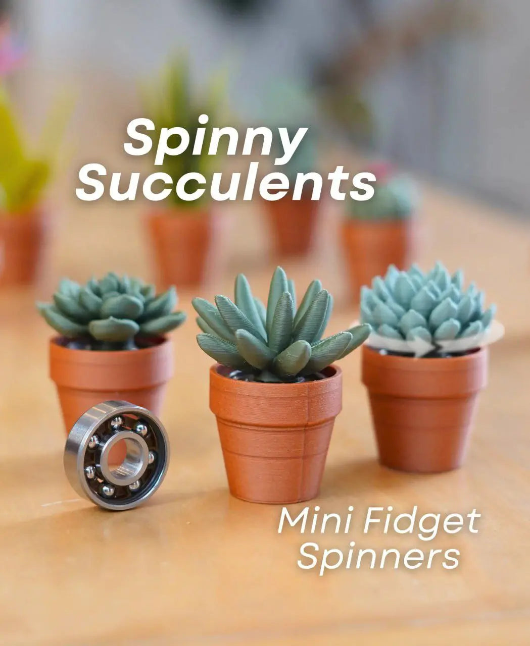 Fidget Plants 3d printable file - i3dyou