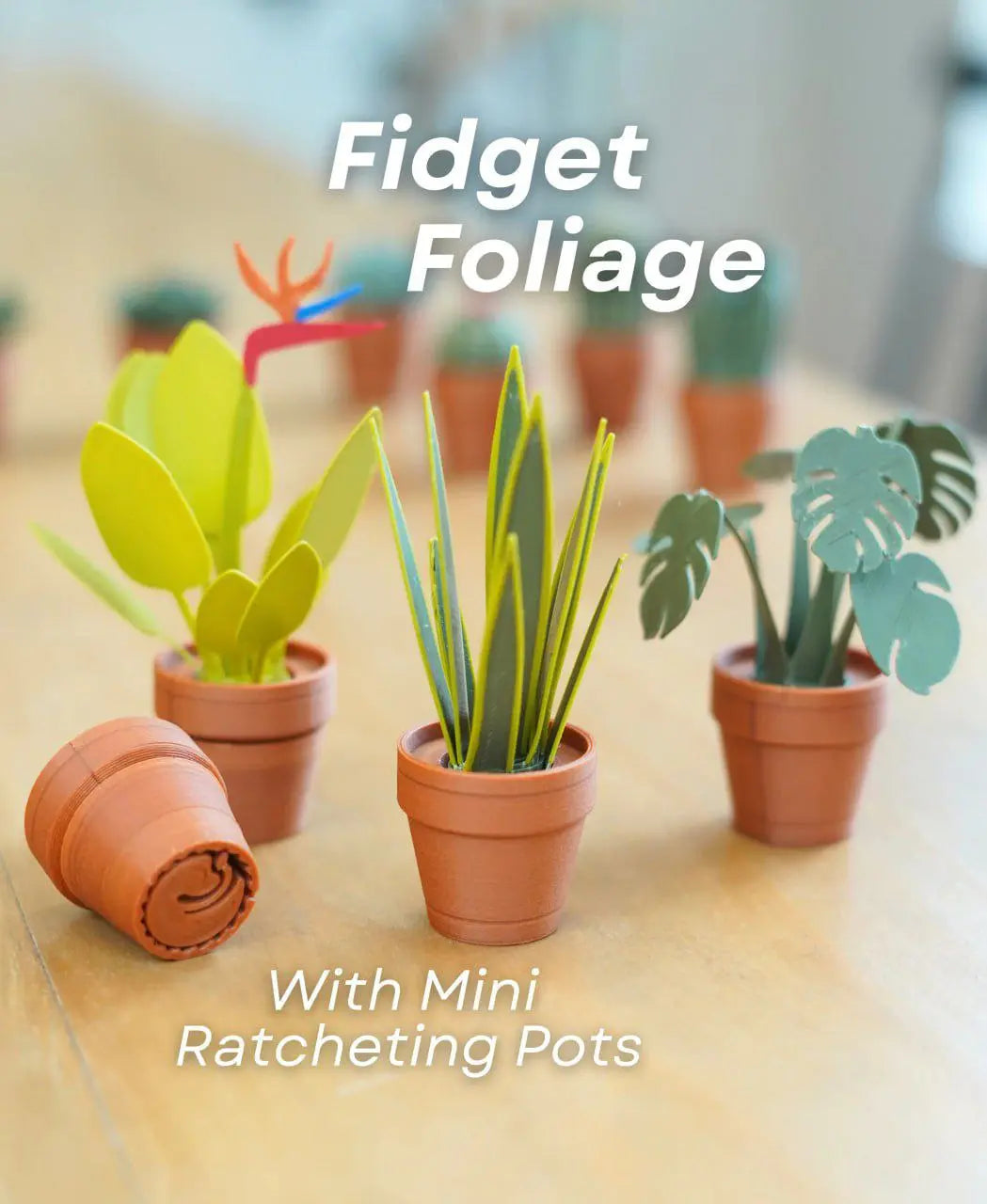 Fidget Plants 3d printable file - i3dyou