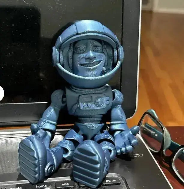 Flexi Astronaut Print-In-Place Astronaut Flexi Skeleton Astronaut 3 print file - i3dyou