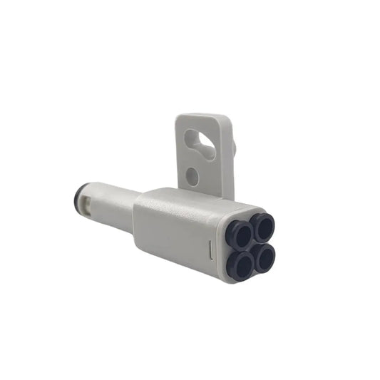 For Bambu Lab 3D printer Part 4-in-1 PTFE Adapter material pipe expansion port AMS connect 4 feeding modules For X1 X1C P1S P1P - i3dyou