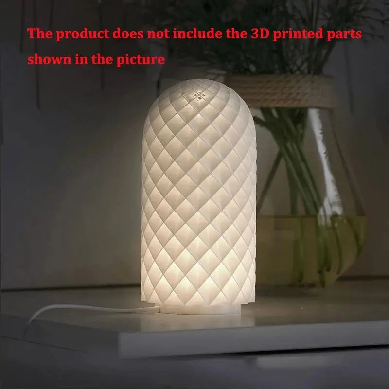 For Bambu Lab Led 3D Printing DIY Lamp Kit 001 A1 Mini Wireless Mouse Wireless Boat Gifts Diy Model Without 3d Printing Parts - i3dyou