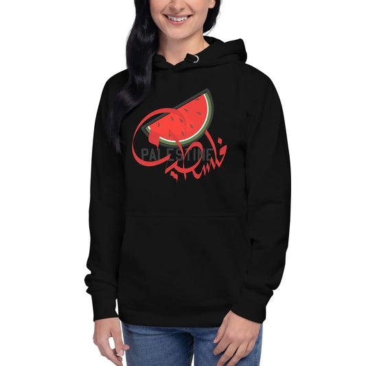 Free Palestine Watermelon Support Unisex Hoodie - i3dyou