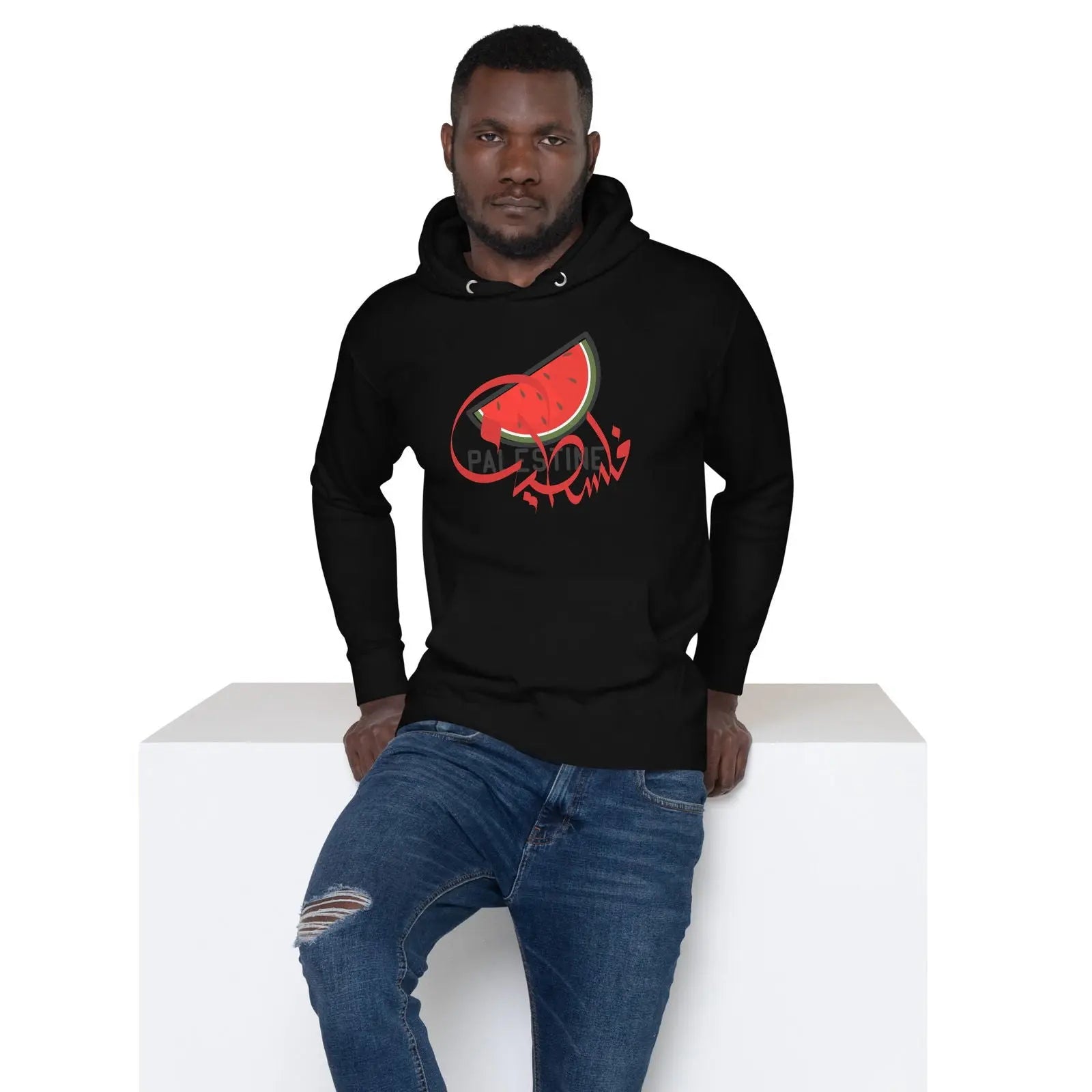 Free Palestine Watermelon Support Unisex Hoodie - i3dyou