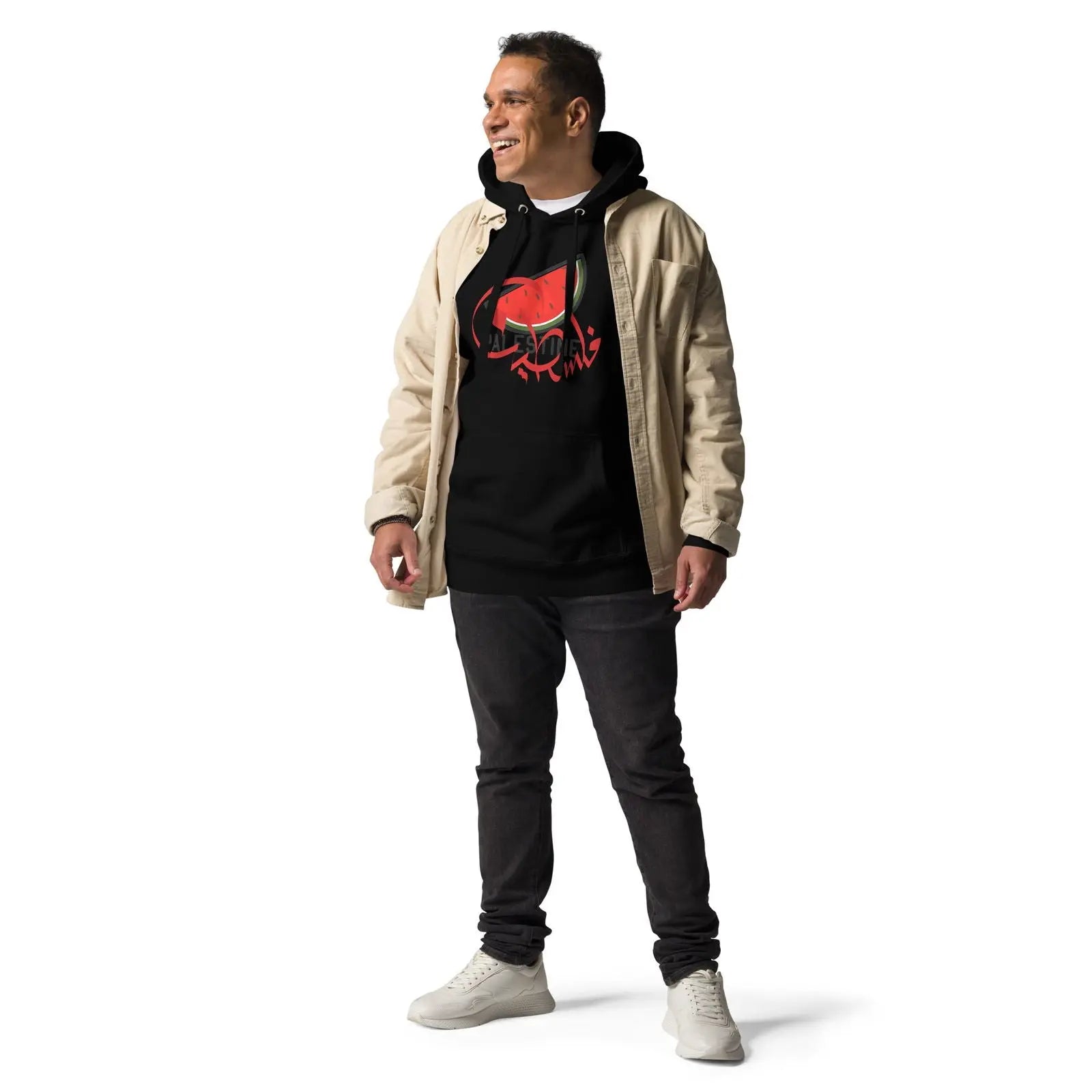 Free Palestine Watermelon Support Unisex Hoodie - i3dyou