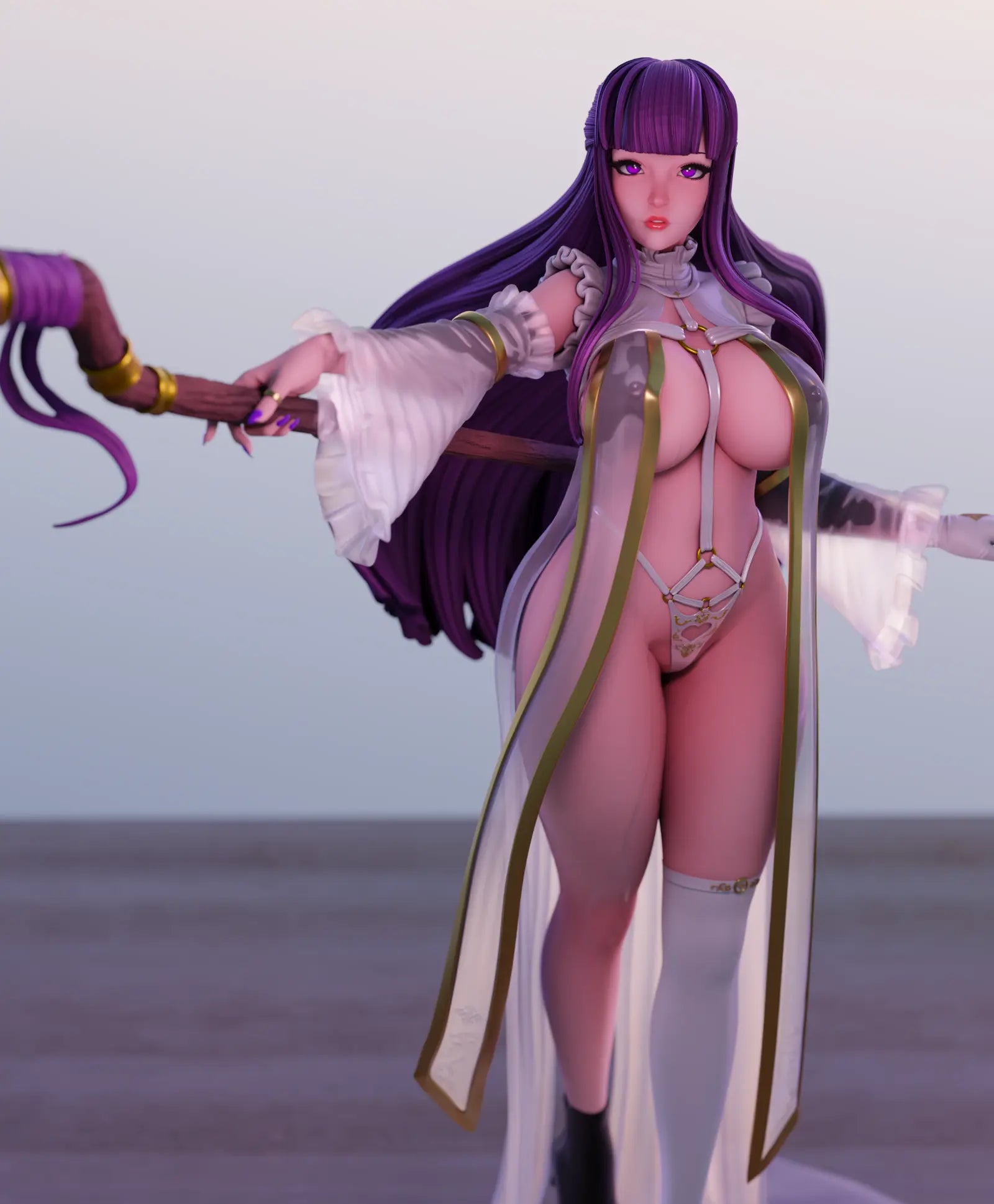 Frieren Character 3d print model - i3dyou