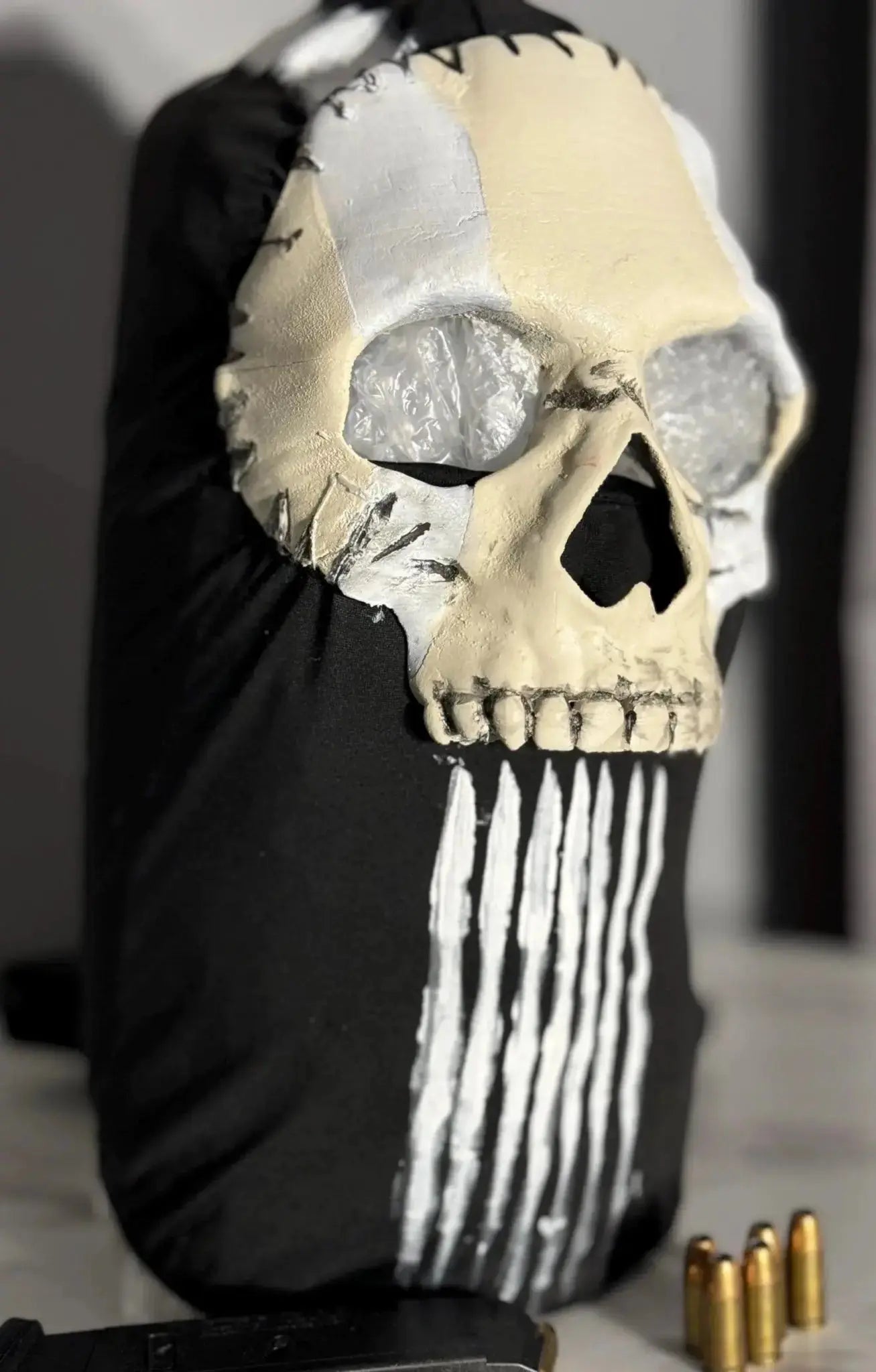 Ghost Cosplay Ghost Mask Balaclava airsoft Mask Cod Warzone Cosplay Handmade 3d printed high-quality call of duty made in the USA - i3dyou