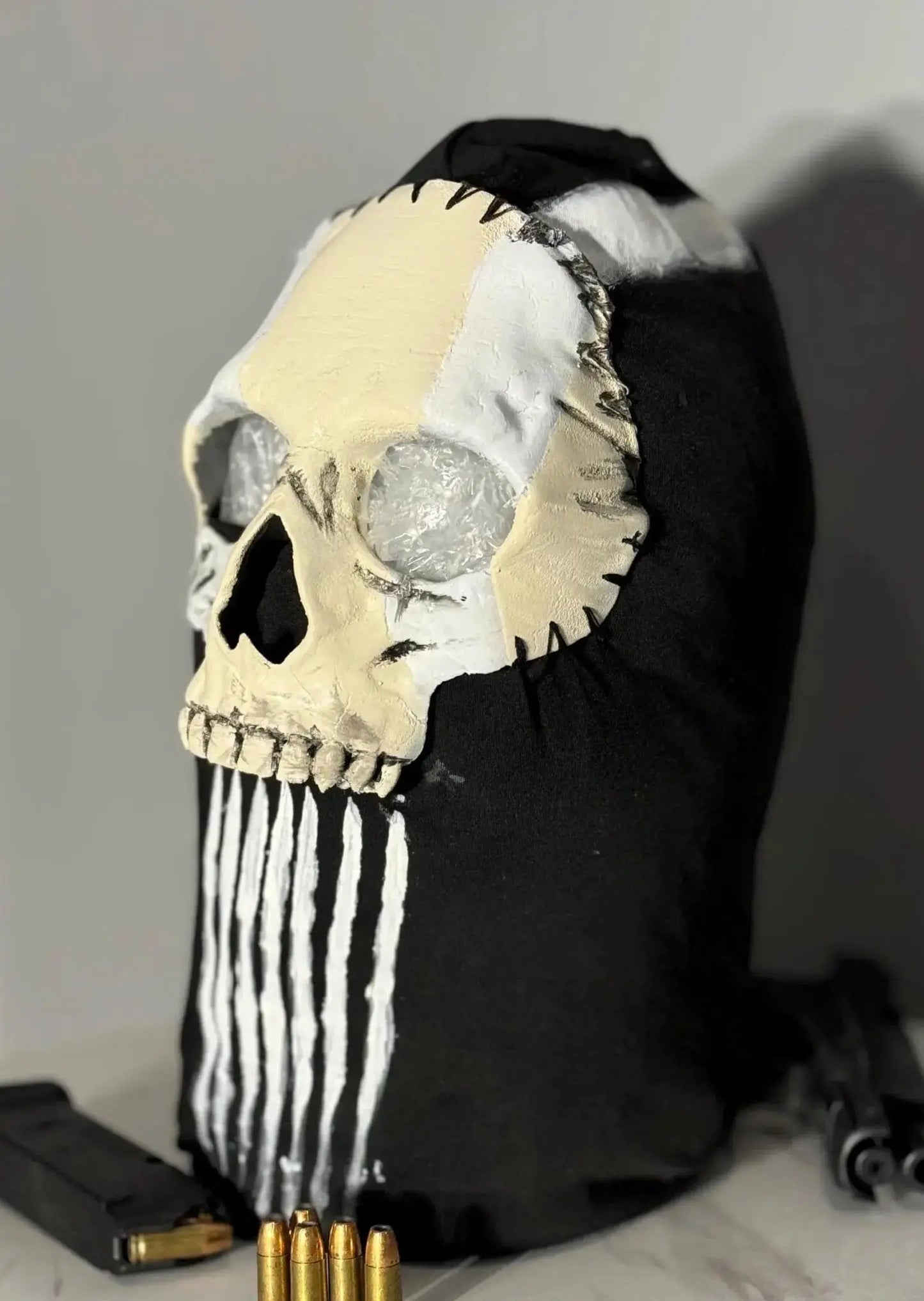 Ghost Cosplay Ghost Mask Balaclava airsoft Mask Cod Warzone Cosplay Handmade 3d printed high-quality call of duty made in the USA - i3dyou