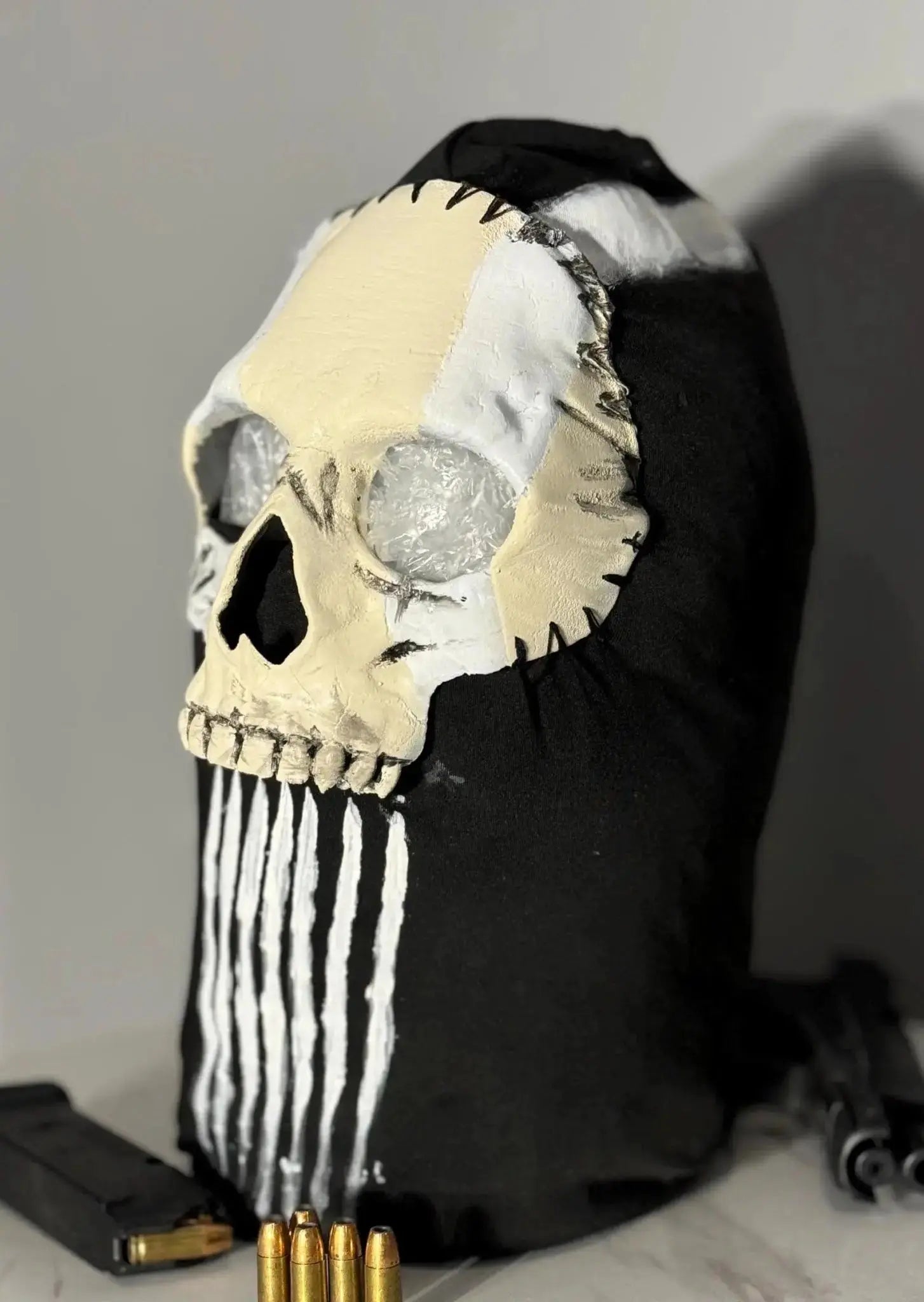 Ghost Cosplay Ghost Mask Balaclava airsoft Mask Cod Warzone Cosplay Handmade 3d printed high-quality call of duty made in the USA - i3dyou