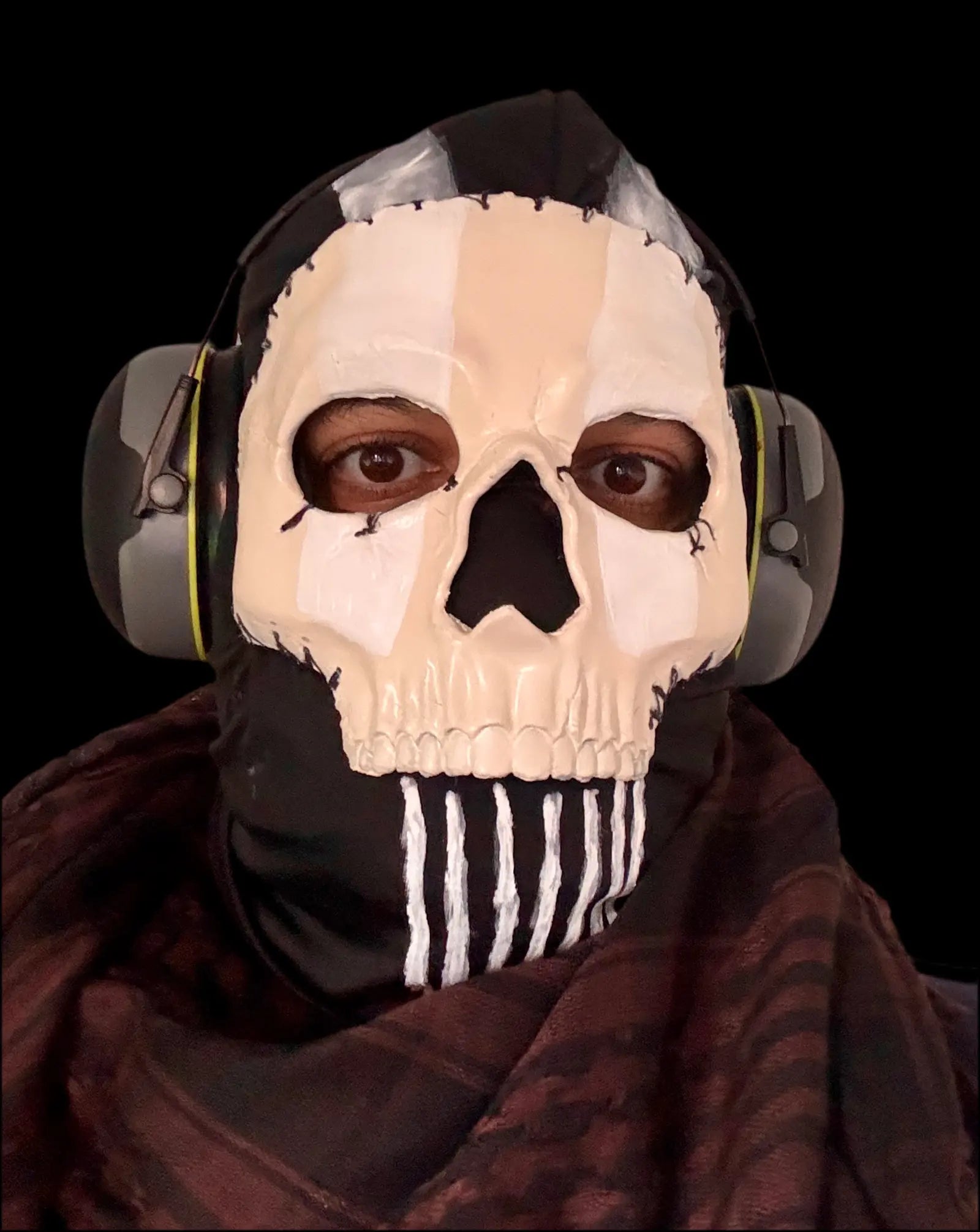 Ghost Mask Cosplay Balaclava call of duty 6 airsoft Mask Cod Warzone Cosplay Handmade 3d printed high-quality call of duty made in the USA - i3dyou