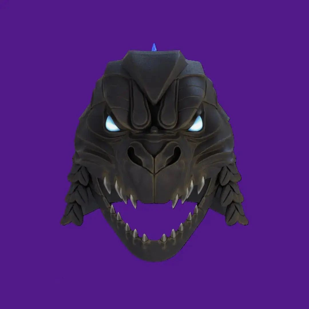 Godzilla Helmet mask cosplay 33d printable model File STL ready to download - i3dyou