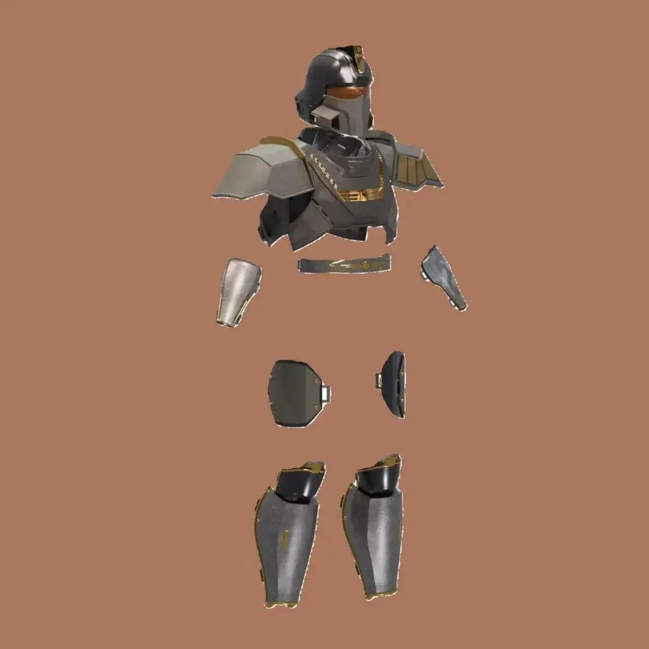 Helldivers 2 Helmet cosplay and Armor and weapons 3d print files - B-01 Tactical - 3D STL Print Files - i3dyou