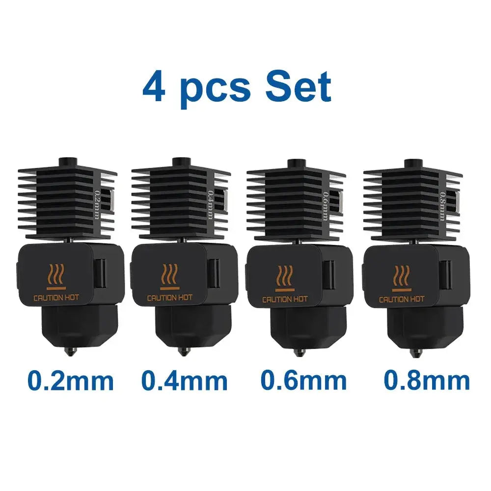 Hot end For Bambu Lab A1 mini–Assembly Hot end Kit 0.2 0.4 0.6 0.8MM Replaceable Nozzle For 3D printer Bamboo Lab A1/A1 mini - i3dyou