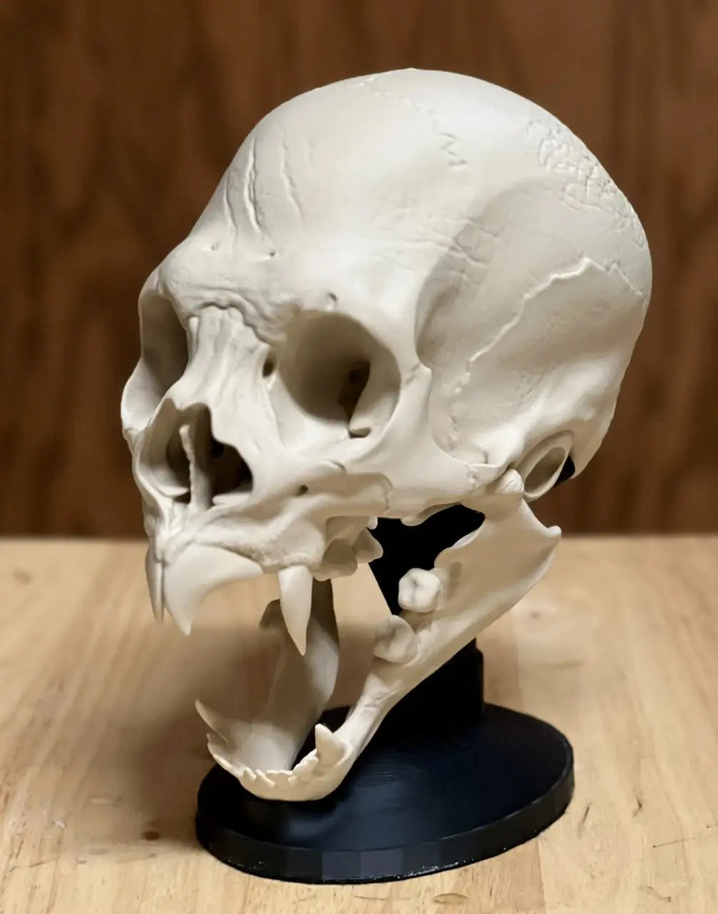 Hyperrealistic vampire skull print file i3dyou