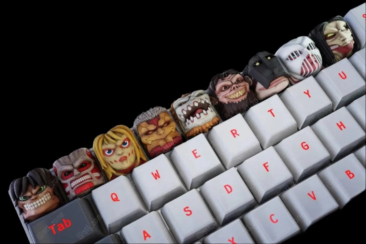 Keyboard keycaps collection 3d Print file - i3dyou