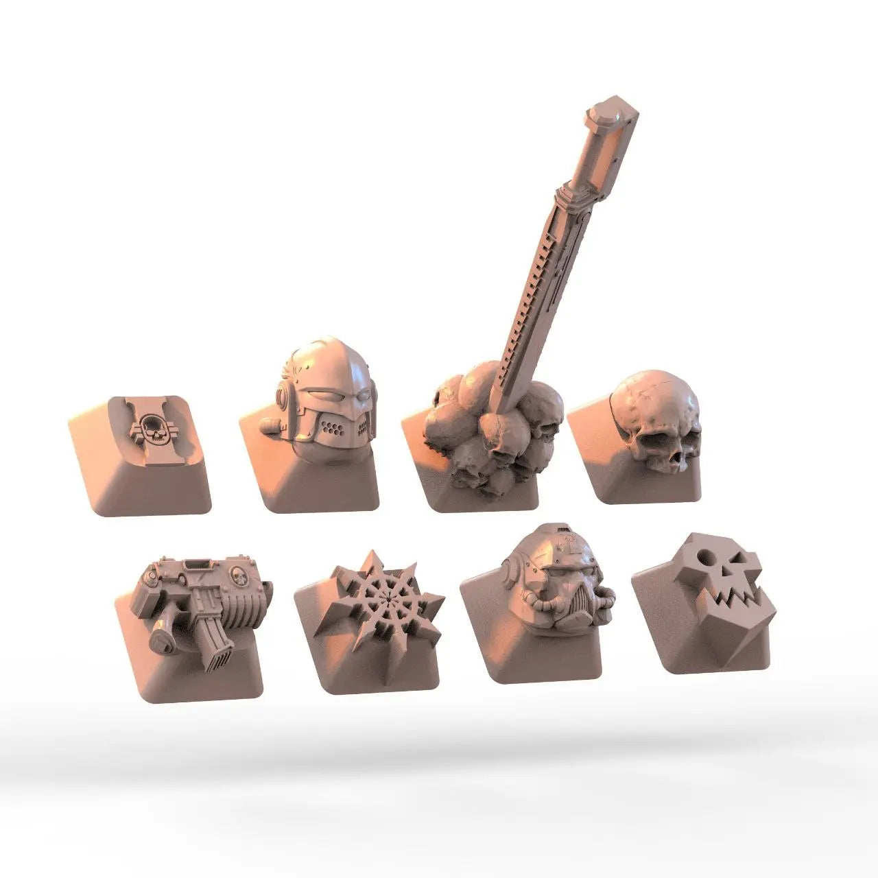 Keyboard keycaps collection 3d Print file - i3dyou