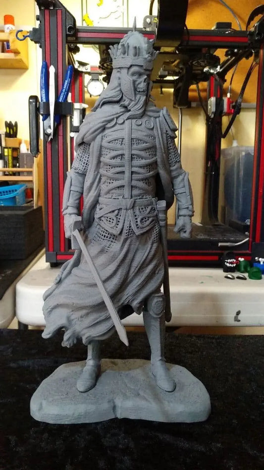 Lord of the Rings figure King of the Dead 3d printable file - i3dyou