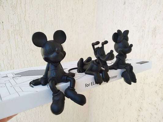 Mickey Minnie and Pluto characters 3d printable - i3dyou