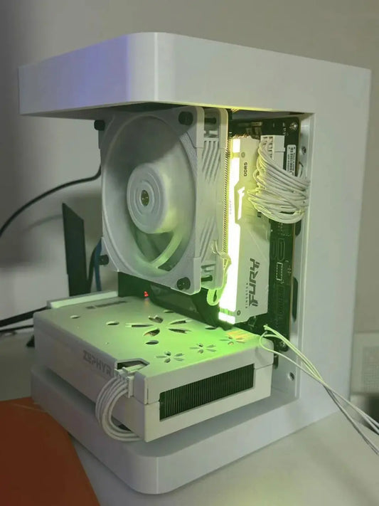 Mini ITX Case for Compact PC Builds 3d printable file - i3dyou