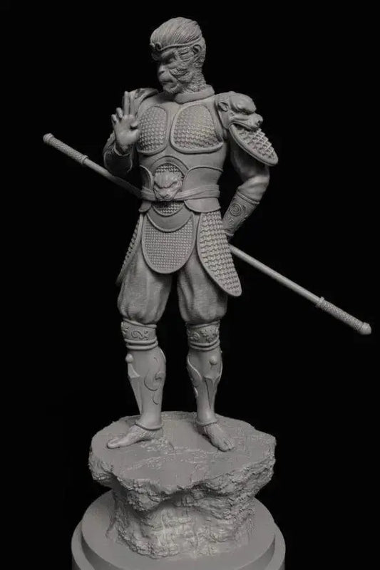 Monkey King Black Myth Wukong 3d print files, Sun Wukong Action Figure STL file, Wukong Mythology Figure – Handcrafted Monkey King Statue STL File - i3dyou