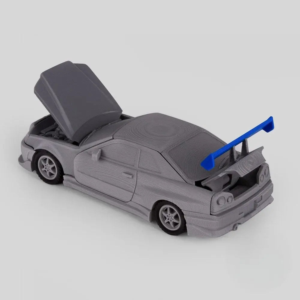 Nissan Skyline gt foldable 3d free model - i3dyou
