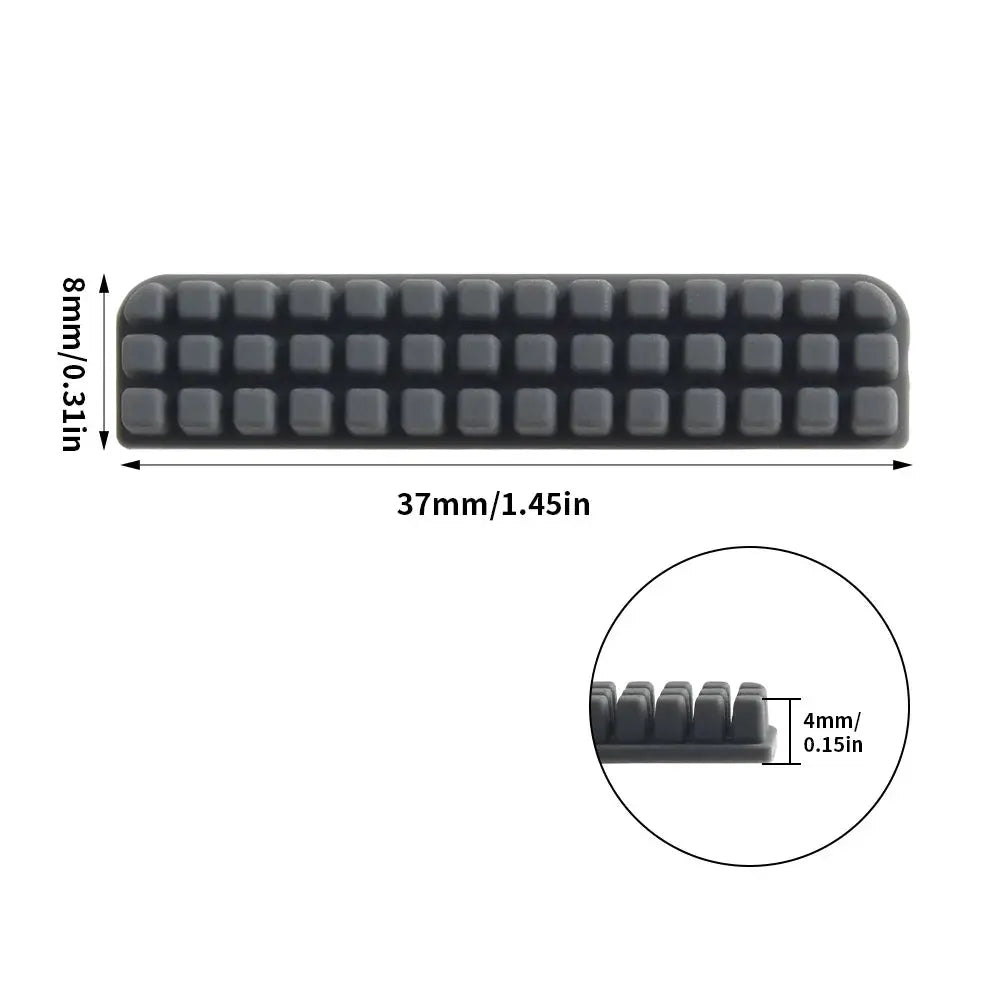 Nozzle Brush for Bambu Lab A1/A1 Mini Prusa XL Wiper Silicone Brush Hotbed Mounted Scrubber Cleaning Tool for Bambulab 3D Printe - i3dyou