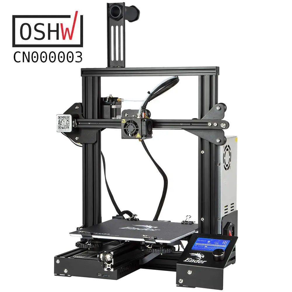 Official Creality Ender 3 3D Printer Fully Open Source with Resume Printing Function DIY 3D Printers Printing Size 8.66x8.66x9.84 inch - i3dyou
