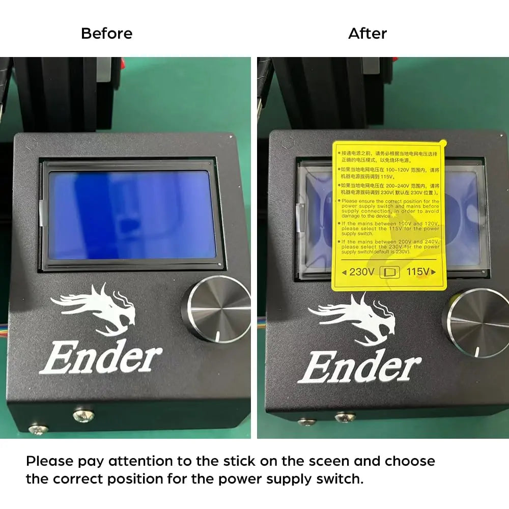 Official Creality Ender 3 3D Printer Fully Open Source with Resume Printing Function DIY 3D Printers Printing Size 8.66x8.66x9.84 inch - i3dyou
