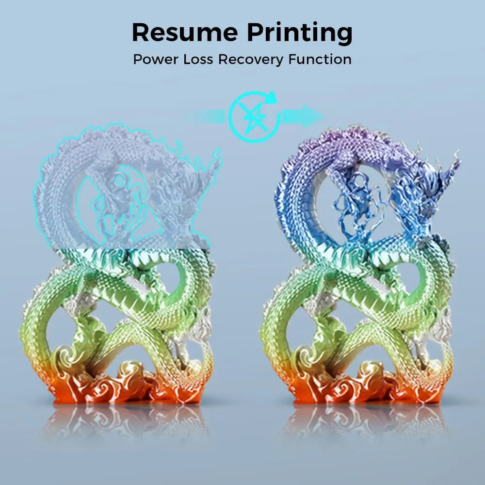 Official Creality Ender 3 3D Printer Fully Open Source with Resume Printing Function DIY 3D Printers Printing Size 8.66x8.66x9.84 inch - i3dyou