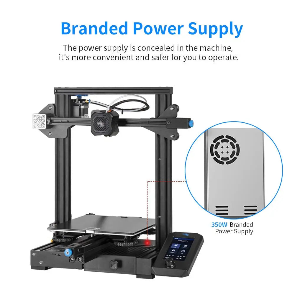 Official Creality Ender 3 3D Printer Fully Open Source with Resume Printing Function DIY 3D Printers Printing Size 8.66x8.66x9.84 inch - i3dyou