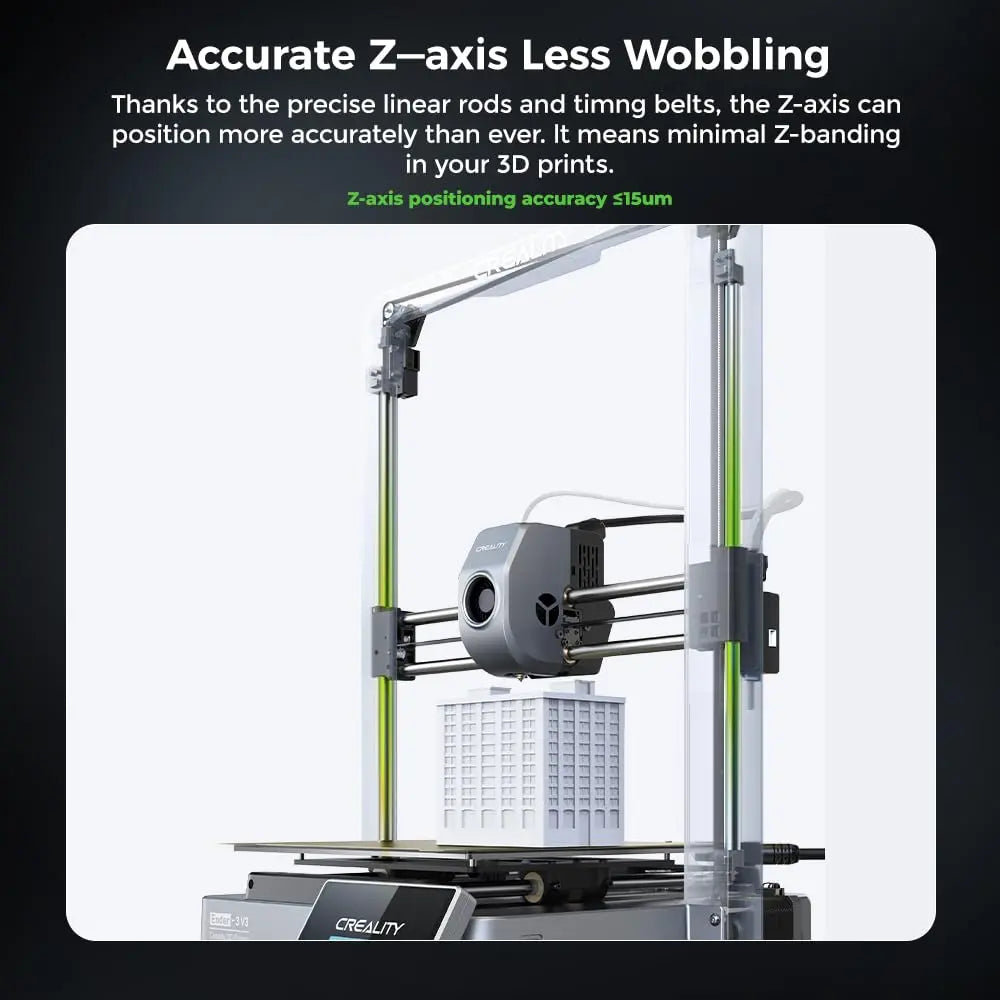 Official Creality Ender 3 3D Printer Fully Open Source with Resume Printing Function DIY 3D Printers Printing Size 8.66x8.66x9.84 inch - i3dyou